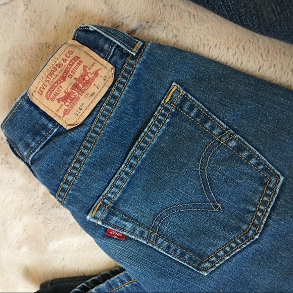 2 Pair Boys Slim Jeans Levi’s 514 & Ck Sz 14 - Picture 7 of 8